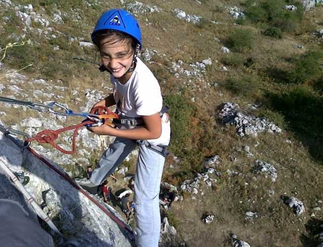  Escalada niña 